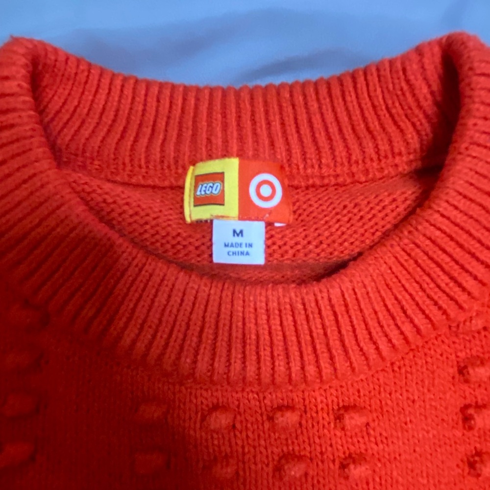 Lego Red Crewneck Sweater